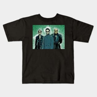 the matrix pop art Kids T-Shirt